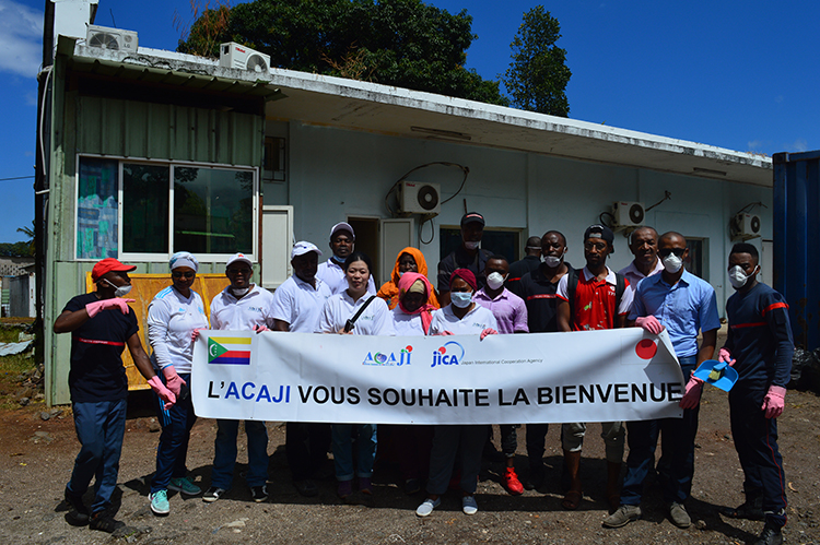 image Coopération Comores-Japon / Opération de nettoyage à la Maternité de l’Hôpital El-Maarouf